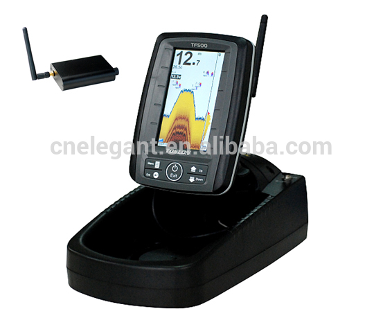 Bait boat using sonar fish finder TF500