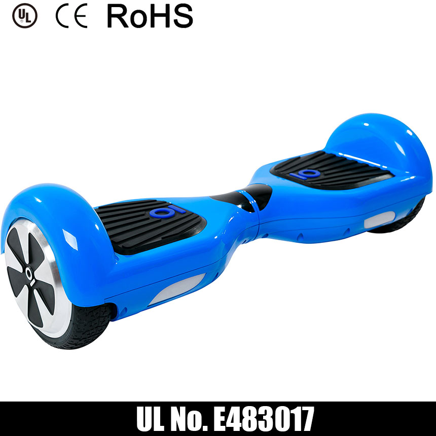 Blue 2 wheel Bluetooth Remote Standing Smart Self-Balancing Electric Scooter