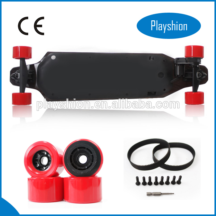 2015 New Style Four wheel Self Balancing Electric Skateboard / Twisting Electric Scooter For Sale