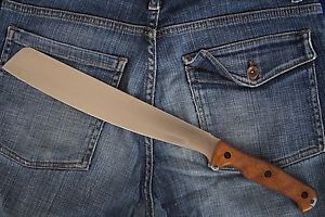 Russian machete "Bush Mate Scandi" Satin Kizlyar Supreme knives (X46 Steel)