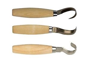 Bundle - 3 Items: Morakniv Wood Carving 164 Knife (No Sheath) Morakniv Wood C...