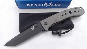 Benchmade 760BK LFTi Titanium Monolock Knife - CPM-M4 Steel -DISCONTINUED