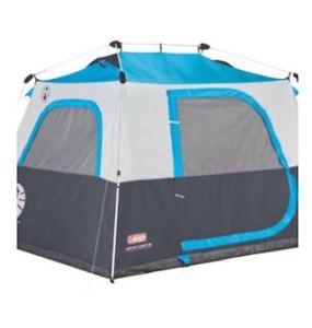 Coleman 6 Person 2 Hub Instant Tent Easy Setup Fits 2 Queen Air beds