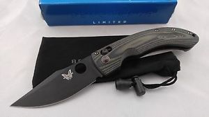 NIB Benchmade 746BK-1302 Mini Onslaught LE Knife - D2 Steel - DISCONTINUED