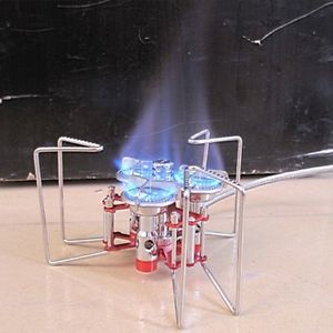 20X(Portable Stove Three Burners Camping Split Gas Stove Outdoor)