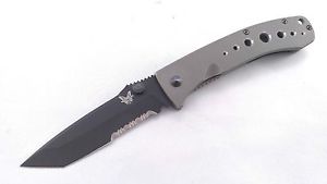 Benchmade 760SBK LFTi Titanium Monolock Knife - CPM-M4 Steel -DISCONTINUED