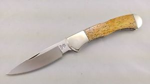 Buck 532 Bucklock Knife - Giraffe Bone Handle - DISCONTINUED