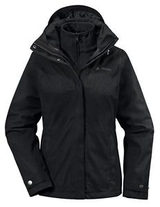 Vaude Womens Rincon 3in1Jacket Damen Doppeljacke schwarz Gr.36-46