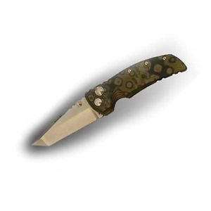 Hogue Extreme Series Knife G-10 Frame 3.5-In Tanto Blade Tumble Finish, G-Mascus