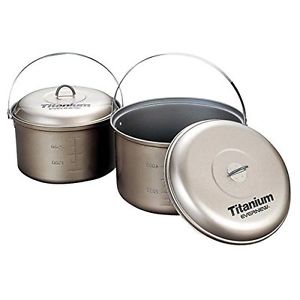 EVERNEW titanium cooker 20 ceramic ECA428 Outdoor Cooking from Japan