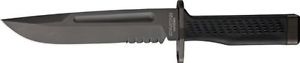 Fox USA Knives SFC01 Part Serrated Spartan Fox Combat Fixed Blade Knife with Bla