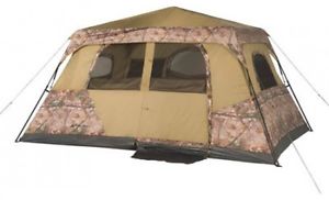 Ozark Trail 13' X 9' Instant Cabin Tent With Realtree Xtra Camo, Sleeps 8