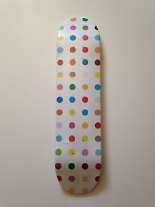 Damien Hirst Supreme spot dot skateboards decks boards art