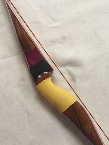 Bear Kodiak  "59" Recurve Bow RH 40#  Gloss Purple Heart/Rosewood