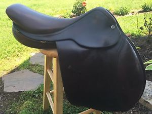 Crosby XL Excel English Saddle, 16"