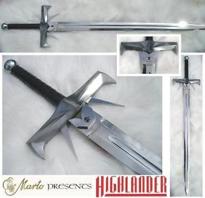 The Official Kurgan Sword from the Movie Highlander. Licenced from Marto SPAIN