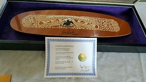 Stacy Peralta Skateboard Deck Signed 16/100 SMA Skip Engblom Shadowbox Limited