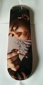 SUPREME SIGNED BY JAVIER NUNEZ BOX LOGO KIDS 1994 LARRY CLARK Skateboard deck $$