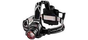 lighting Shelter LED Lenser - H14R.2 Rechargeable Headlamp, Black lantern