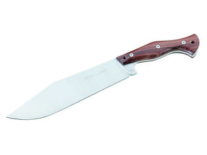 Viper Outdoormesser CARNERA, D2 Stahl, Stonewash-Finish, Full Tang, Cocoboloholz