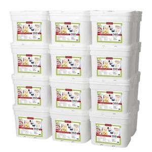 8640 Serving Freeze Dried Foods Survival Emergency Storage Bucket- Lindon Farms