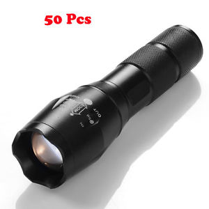 50X G700 4000LM T6 Zoomable LED Flashlight 18650 Torch Light Lamp X800 Wholesale