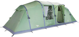 Vango Airbeam Centara 600 Tent, Moss Green, 2015 Sample Model (E08DL)