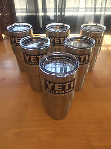 Yeti 30oz Rambler Stainless Steel Tumbler 6 Pack