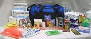 4 Person Perfect Survival Kit Deluxe for Earthquake, Evacuation,Bug Out Bag