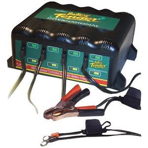 Battery Tender 022-0148-DL-WH Automatic 4-Bank Battery Charger