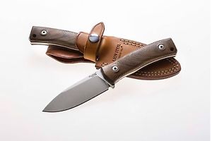 LionSteel M4 Walnuss Böhler M390 Pulverstahl Jagdmesser Bushcraft Brotzeitmesser