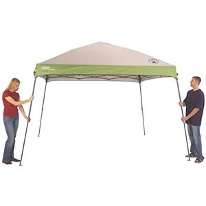 Coleman Instant Wide Base Canopy Tent 12'x12' Vaulted Ceiling Welded steel