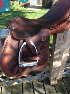 Pessoa 18in Wide/XWide saddle SET with leathers, girth, irons, cover! NO RES!!!