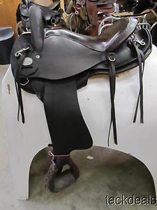 Crates Endurance Gaited Trail Saddle Lite Rider 15" Used