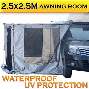 NEW Car Side Awning Room 2.5MX2.5M 4WD 4X4 ROOF TOP TENT CAMPER TRAILER CAMPING