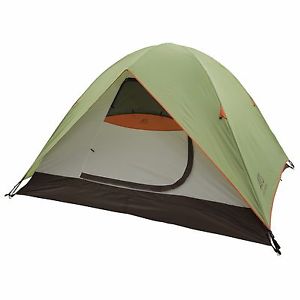 Alps Mountaineering Meramac 2 Pole Design 6 Person Sage/Rust Camping Tent