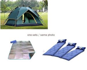 Ky13 Safety Travel Portable Automatic Tent Double Bunk Outdoor family camping