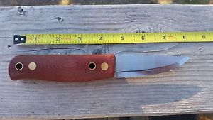 Skookum Bush Tool Carver Scandi A2 Knife by Rod Garcia