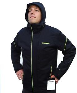 Ziener Winter Ski Jacket Men's Travers jacket Man Gr 50 BLACK POISON YELLOW