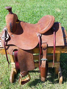 15.5" Spur Saddlery All Around Ranch Roping Saddle (Made in Texas)