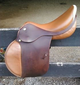 17.5" Nona Garson Prestige Italian saddle