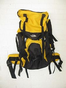 VTG THE NORTH FACE YELLOW AND BLACK INTERNAL FRAME HIKING BACKPACK