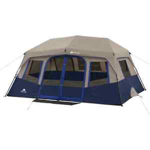 Ozark Trail 10 Person Cabin Tent Outdoor Sports Camping Hiking Tents Canopies