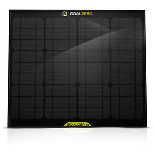 Goal Zero Boulder 30 Unisex Adventure Gear Solar Panel - Black One Size