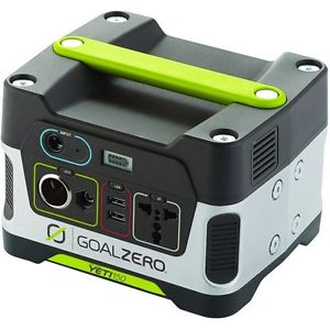 Goal Zero Yeti 150 Solar Generator Universal Unisex Adventure Gear Charger -