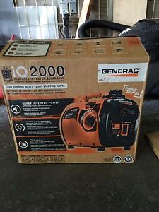 Generac Iq2000 Portable Inverter Generator Camping Rv Generater New