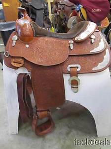 Billy Cook OK 2098 Close Contact Show Saddle 16" Mint Lightly Used