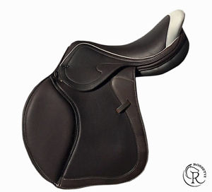 16", 16.5", 17", 17.5", 18" Custom made Jumping Saddle Rossetti