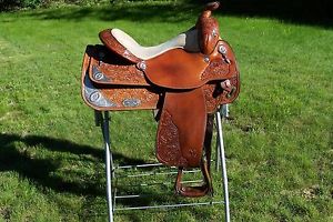 Circle Y Western Pleasure Equitation Show 16 inches Saddle