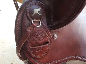 Clinton Anderson Saddle Size 16 made by Martin Saddlery